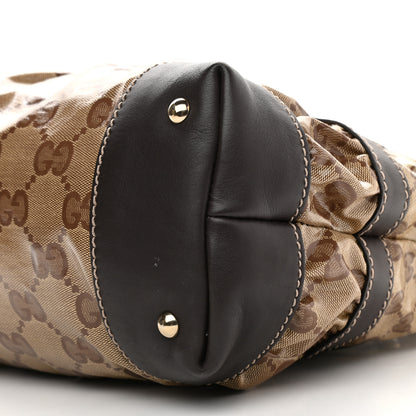 Gucci Crystal Monogram Medium Mix Tote Brown 9 of 9