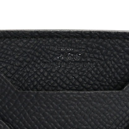 Hermes Epsom City 3CC Card Holder Black 6 of 10