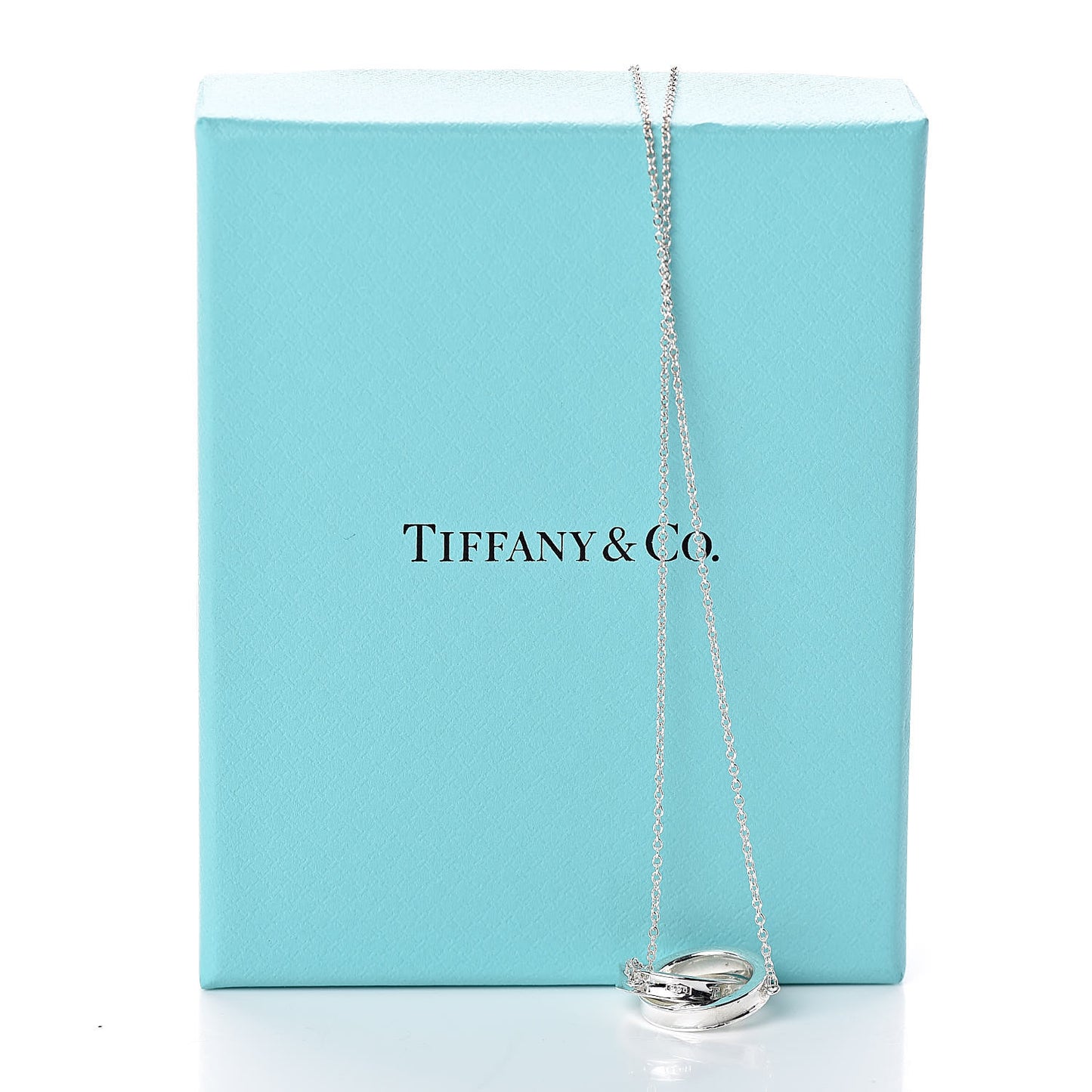 Sterling Silver 1837 Interlocking Circles Pendant Necklace