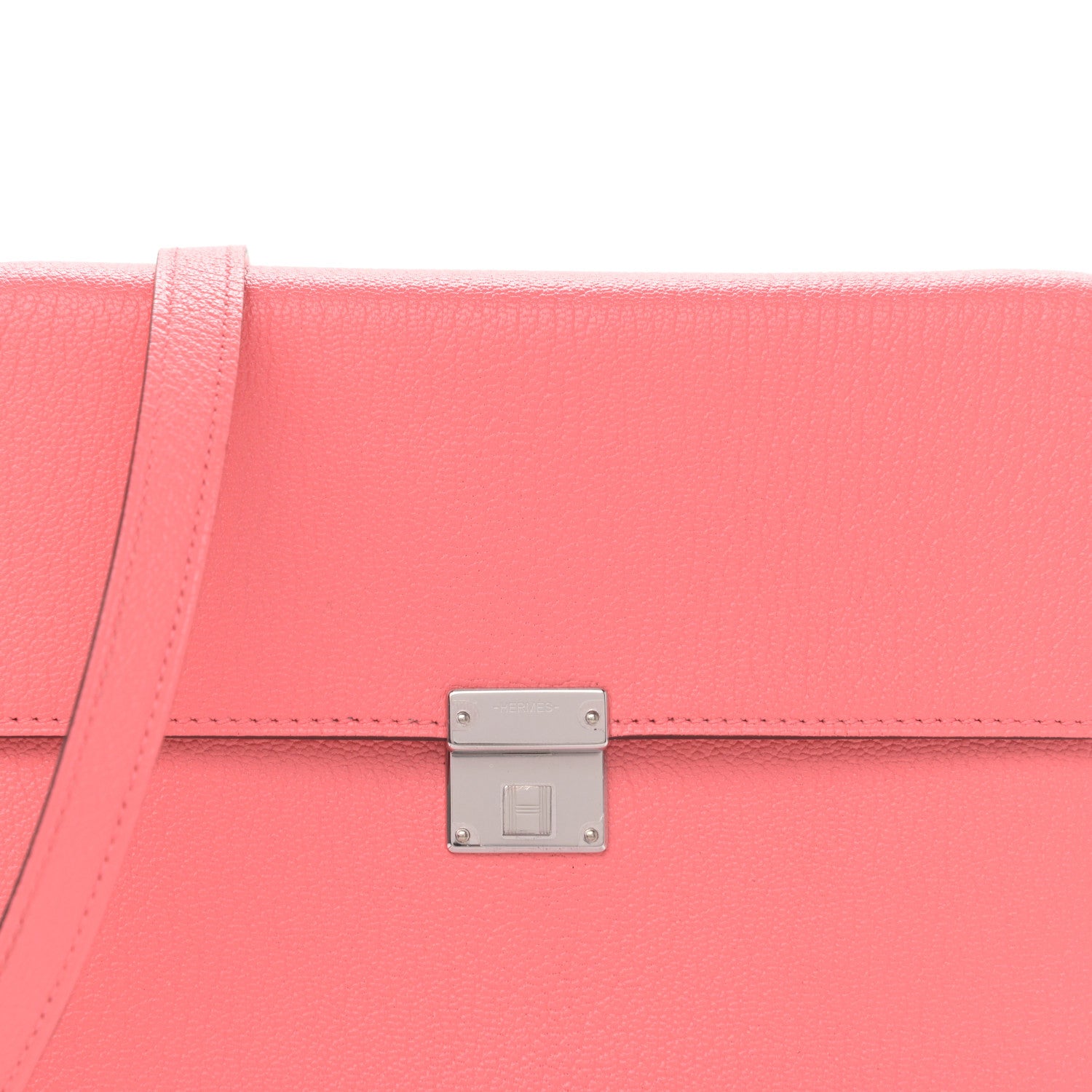 Hermes Chevre Mysore Clic 16 Wallet Rose Ete 7 of 10