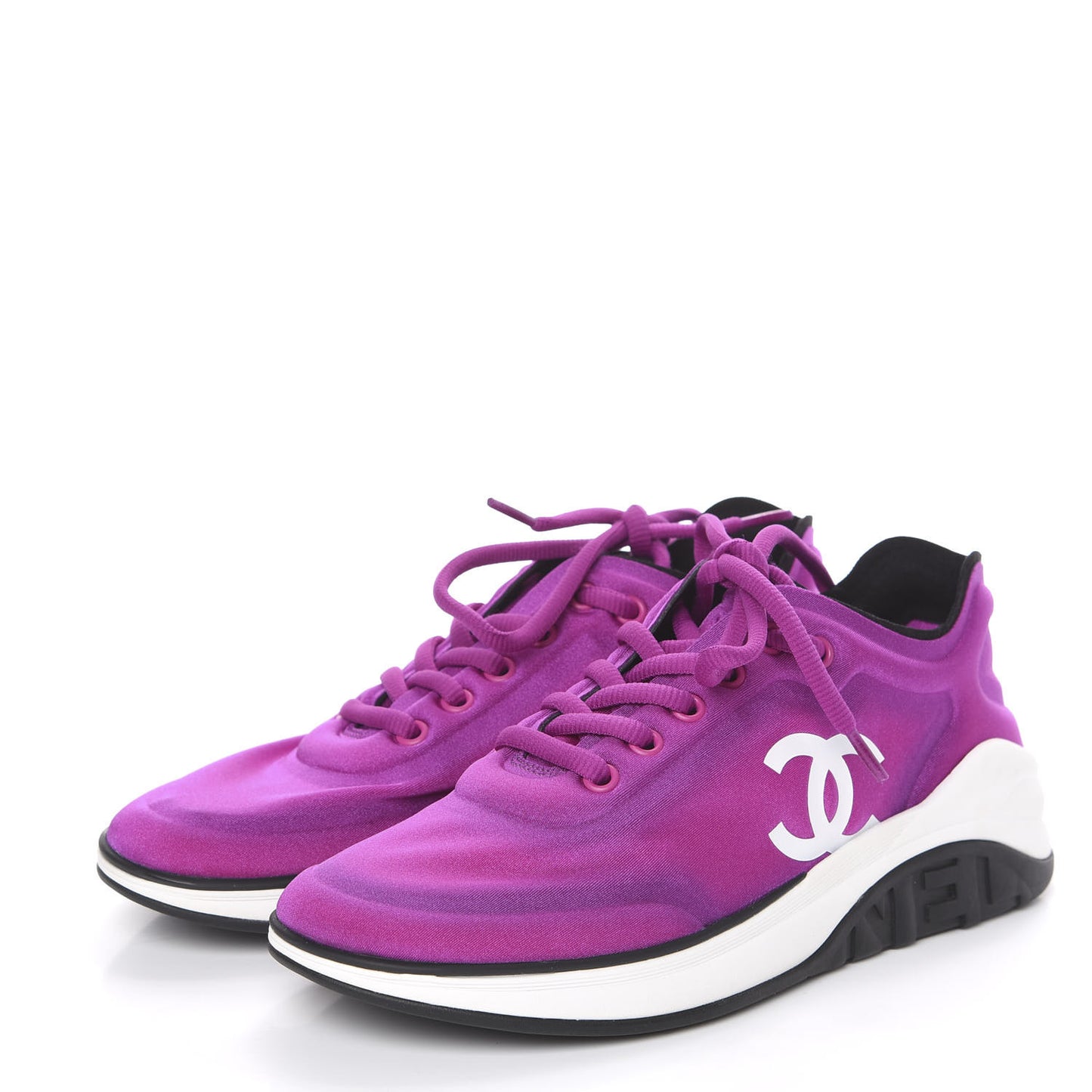 Lycra Womens CC Sneakers 36 Dark Pink
