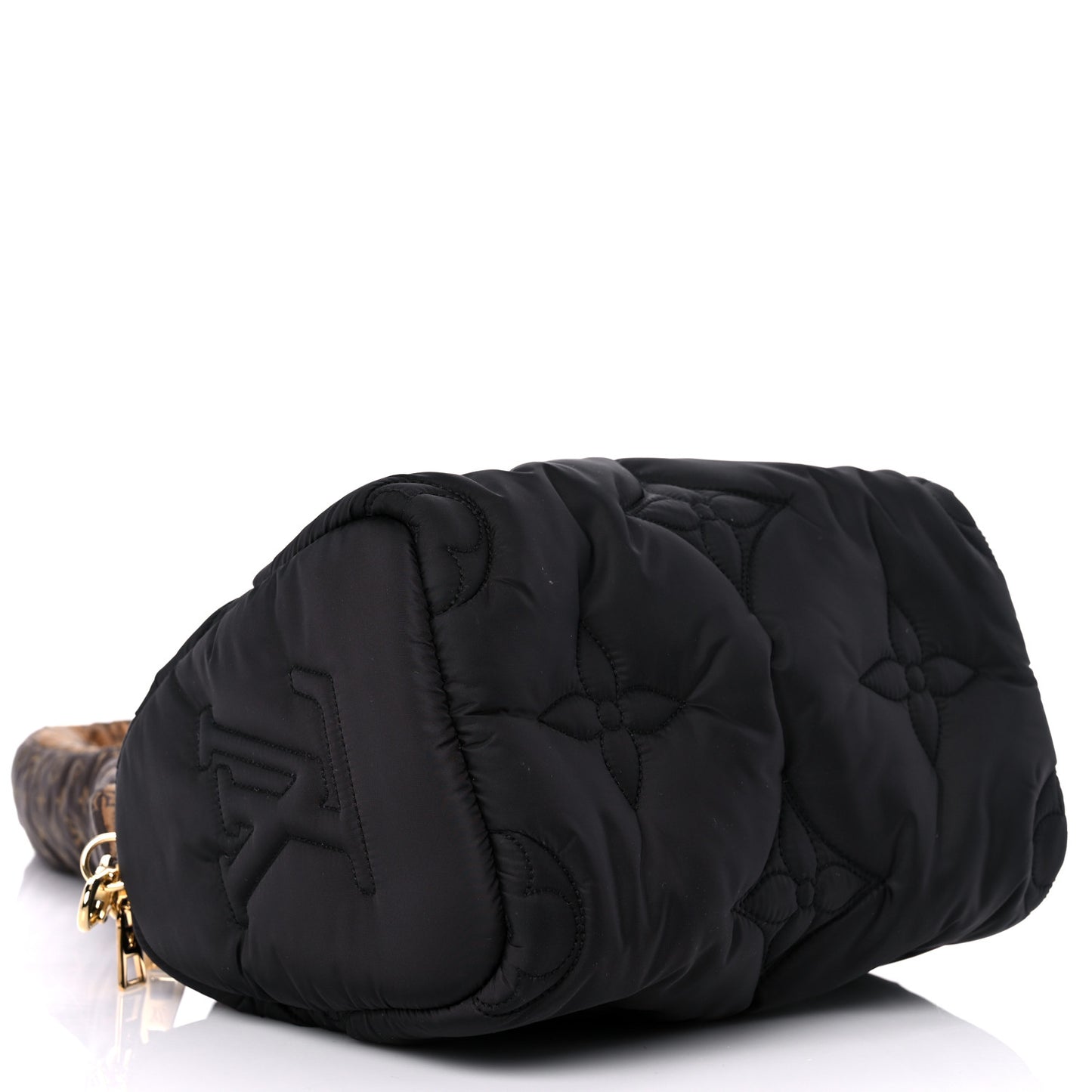 Econyl Mini Monogram Pillow Speedy Bandouliere 25 Black