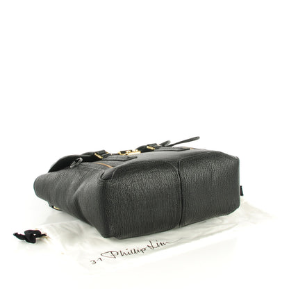 3.1 Phillip Lim 3.1 Textured Calfskin Medium Pashli Satchel Black 4 of 11