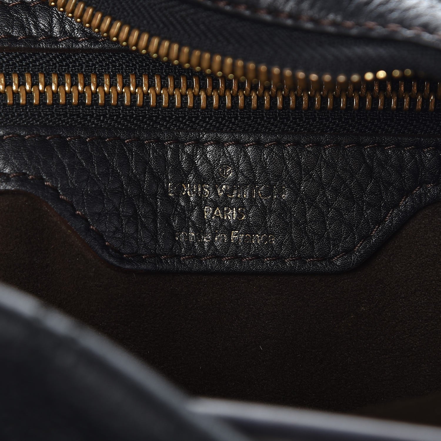 Louis Vuitton Mahina Selene PM Black 6 of 10