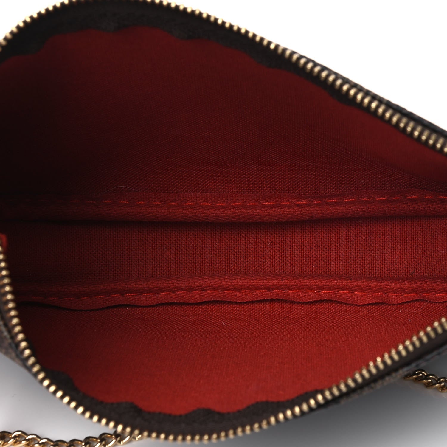 Louis Vuitton Damier Ebene Bucket Pochette Accessories 4 of 5