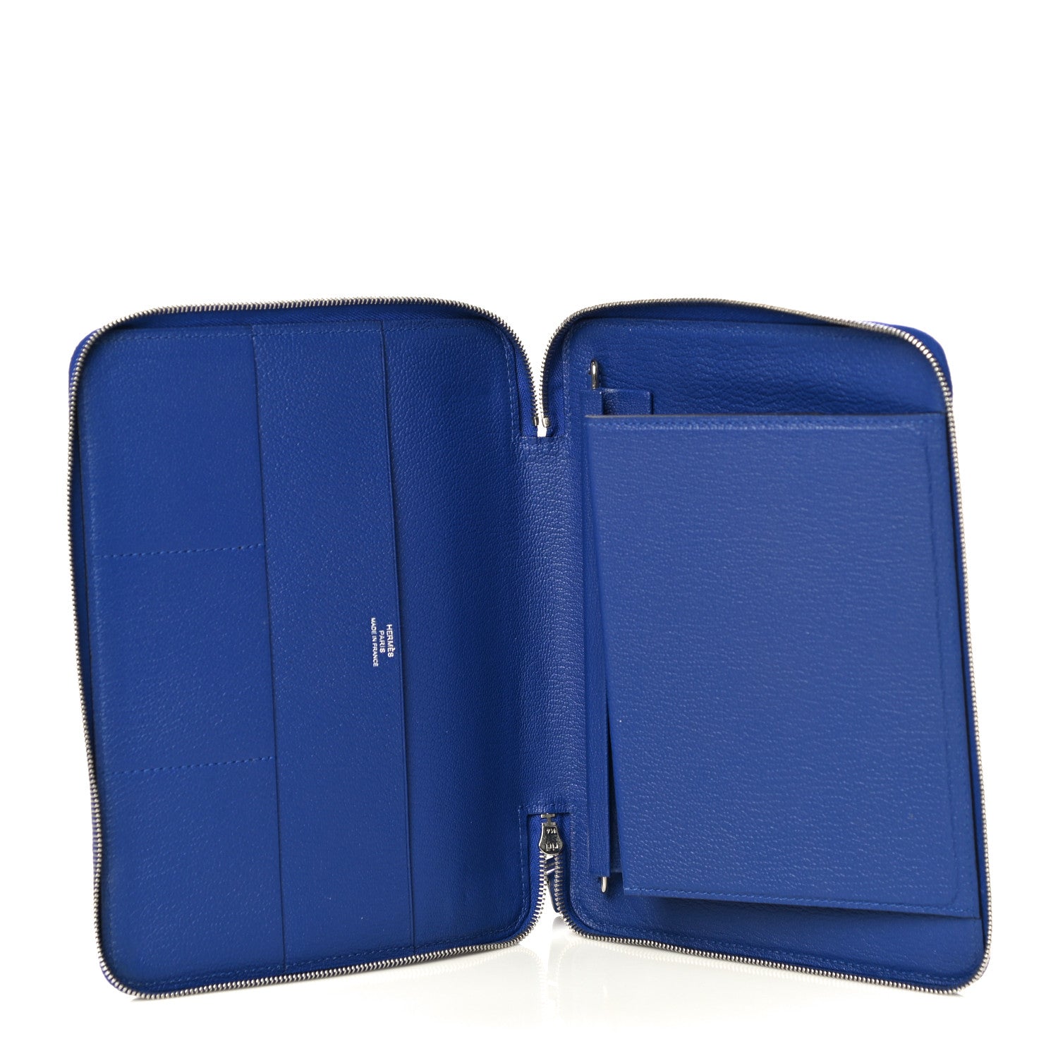 Hermes Togo E-Zip iPad Mini Notebook Cover Bleu Electrique 5 of 12