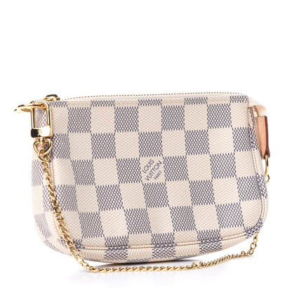 Louis Vuitton Damier Azur Mini Pochette Accessories 3 of 7