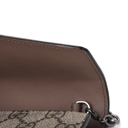 Gucci GG Supreme Monogram Mini Dionysus Chain Wallet Beige Taupe 9 of 15