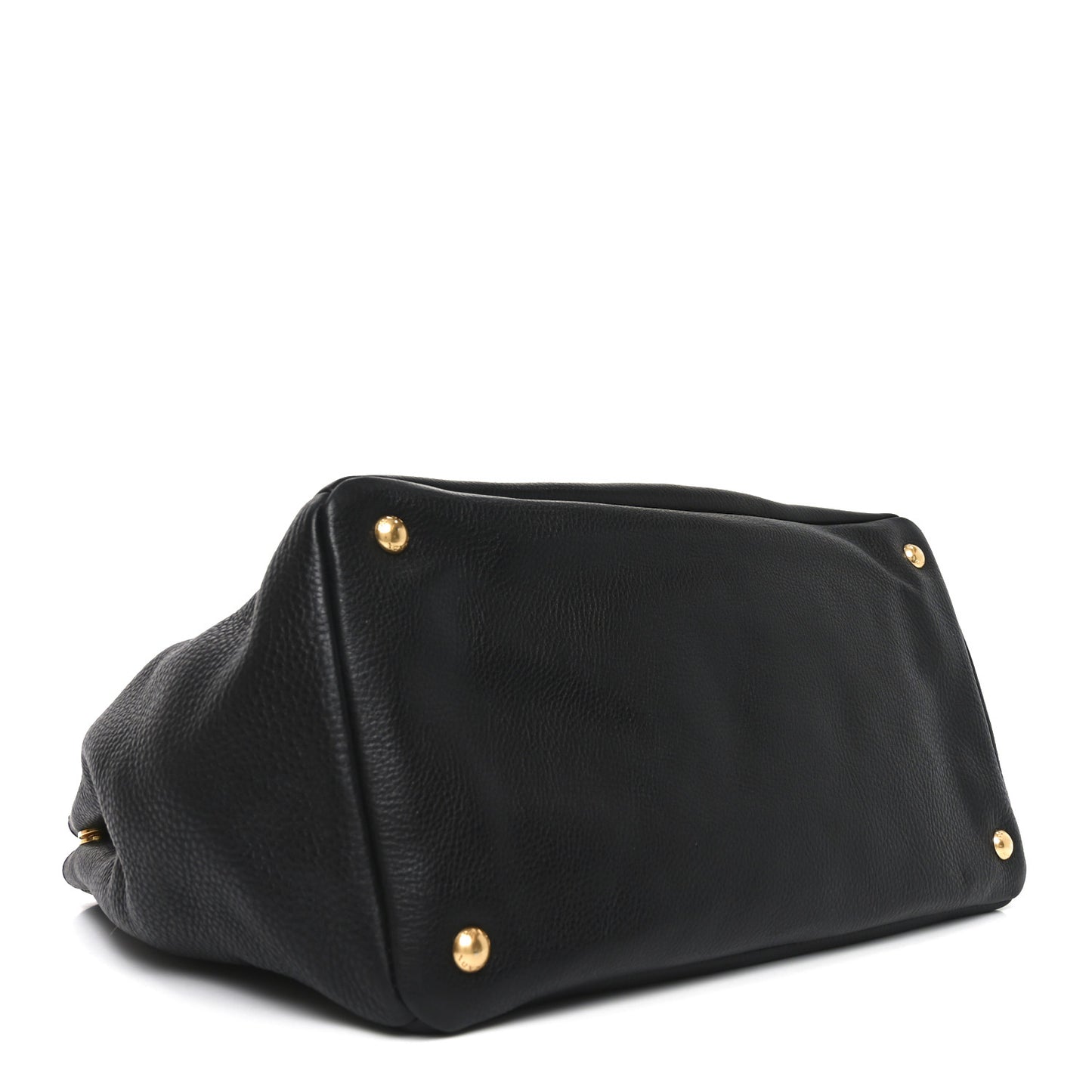 Vitello Daino Tote Black