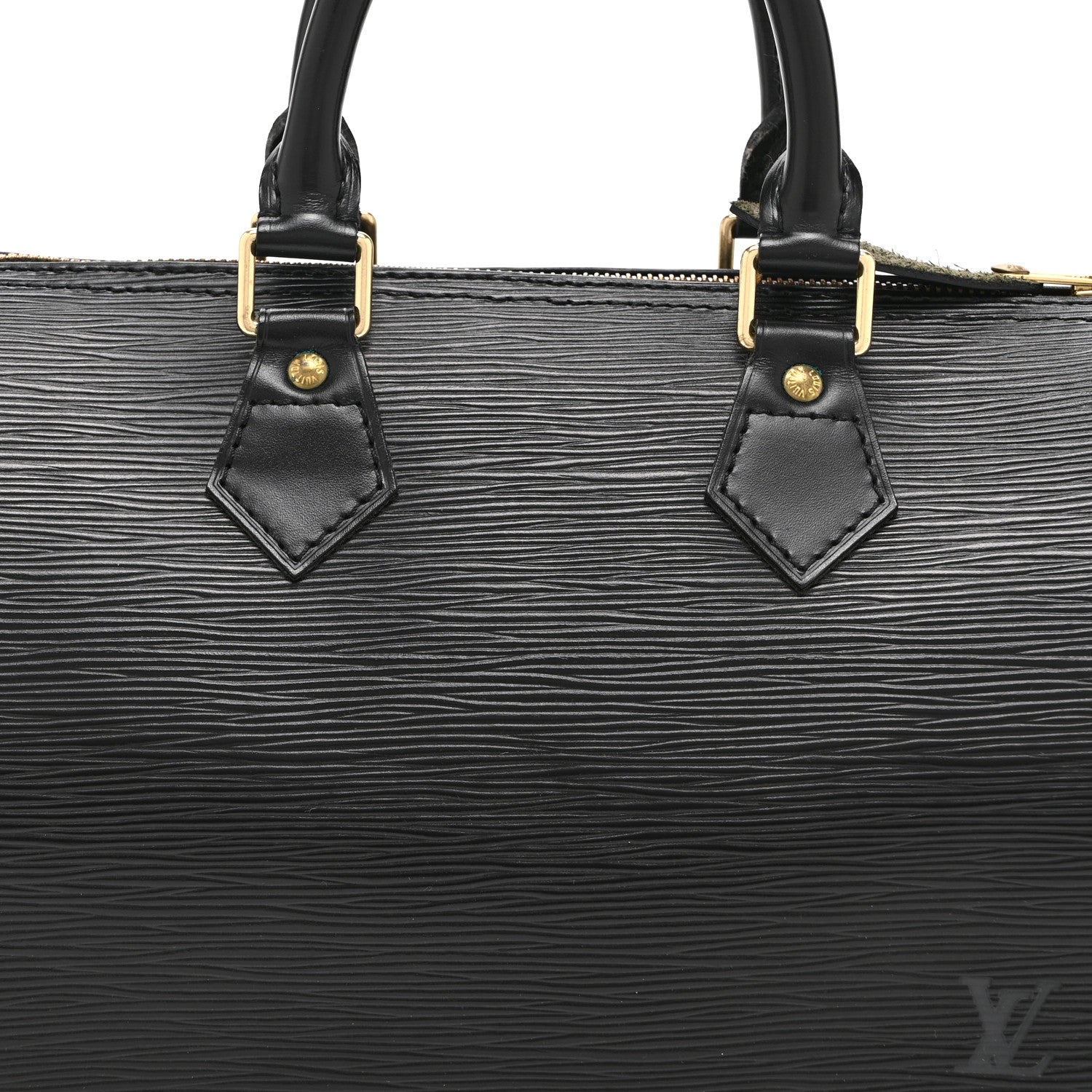 Louis Vuitton Epi Speedy 25 Black 8 of 10