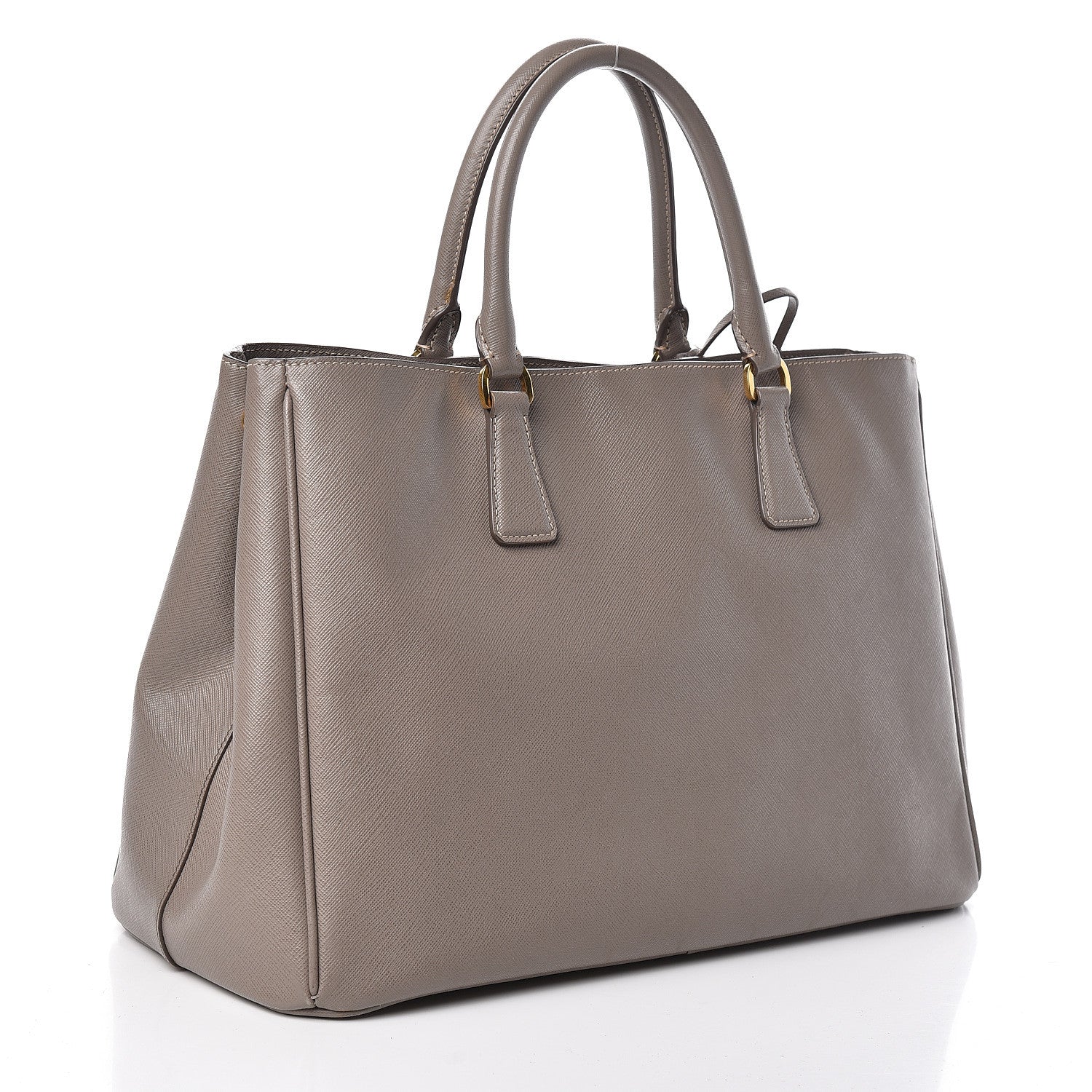 Prada Saffiano Lux Large Tote Argilla 3 of 12