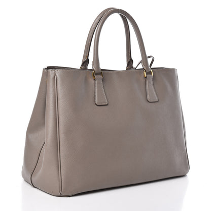 Prada Saffiano Lux Large Tote Argilla 3 of 12