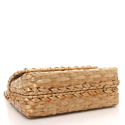 Gucci Glazed Wicker Mini Cestino Shoulder Bag Natural 7 of 20