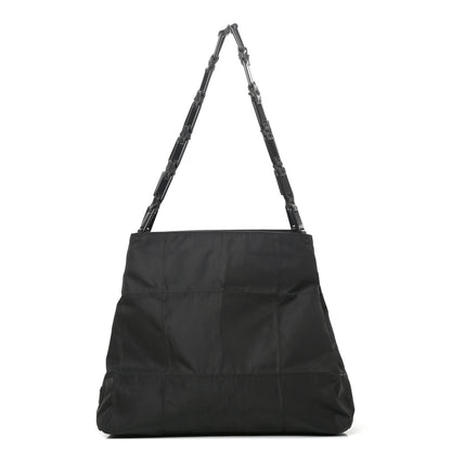 Prada Tessuto Nylon Chain Tote Black 1 of 9
