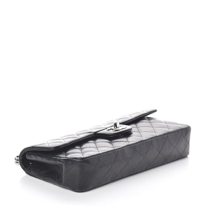 Chanel Lambskin Quilted East West Flap Black 4 of 10