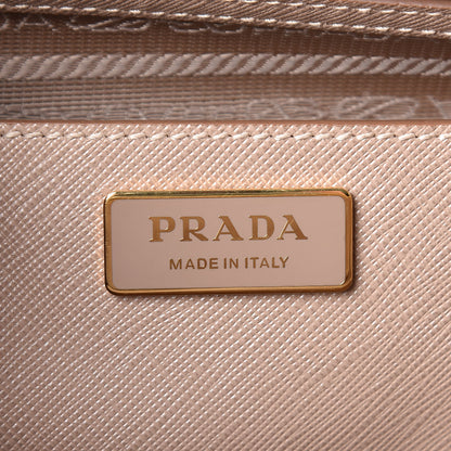 Prada Saffiano Lux Large Galleria Double Zip Tote Cammeo 8 of 14