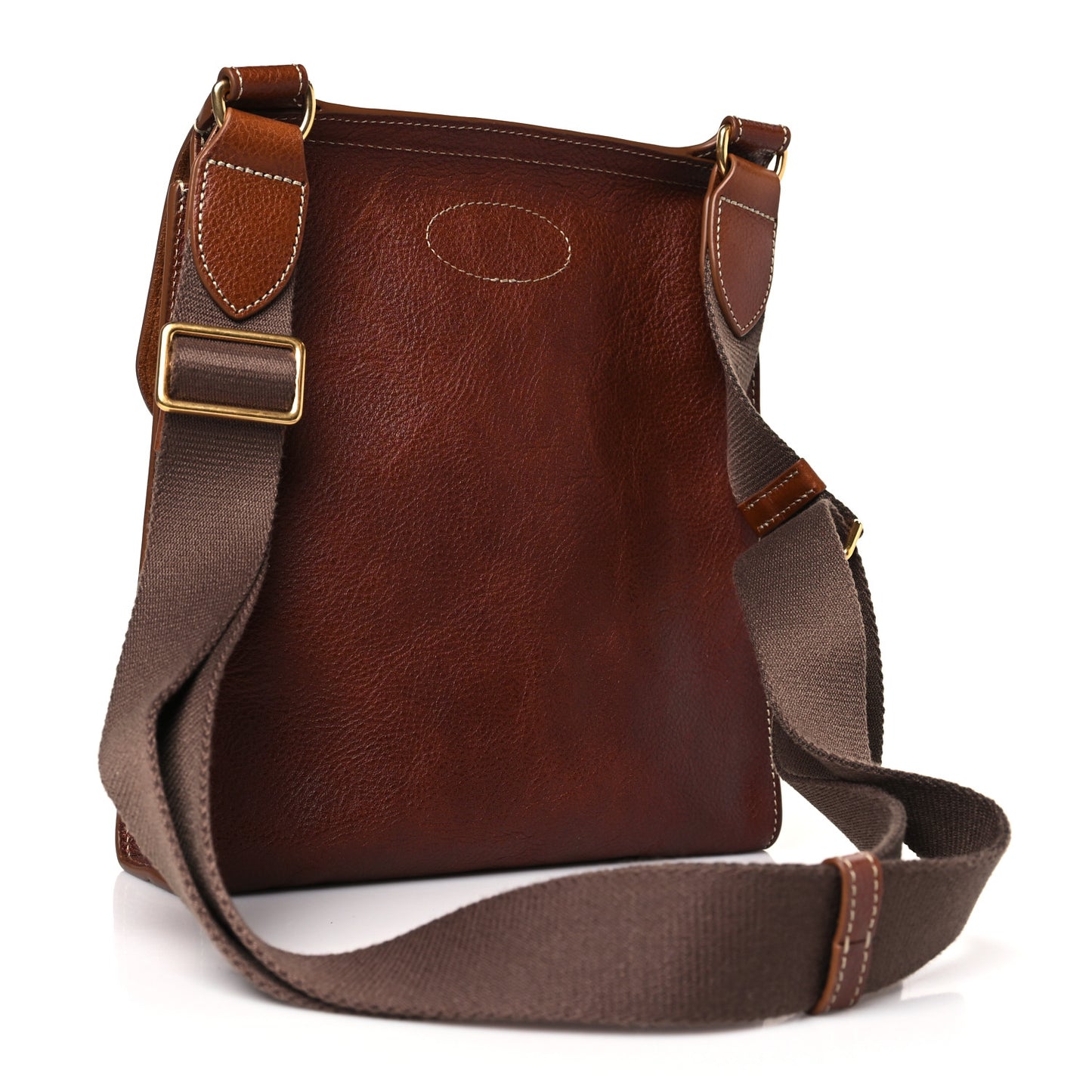 Grain Calfskin New Antony Messenger Crossbody Oak