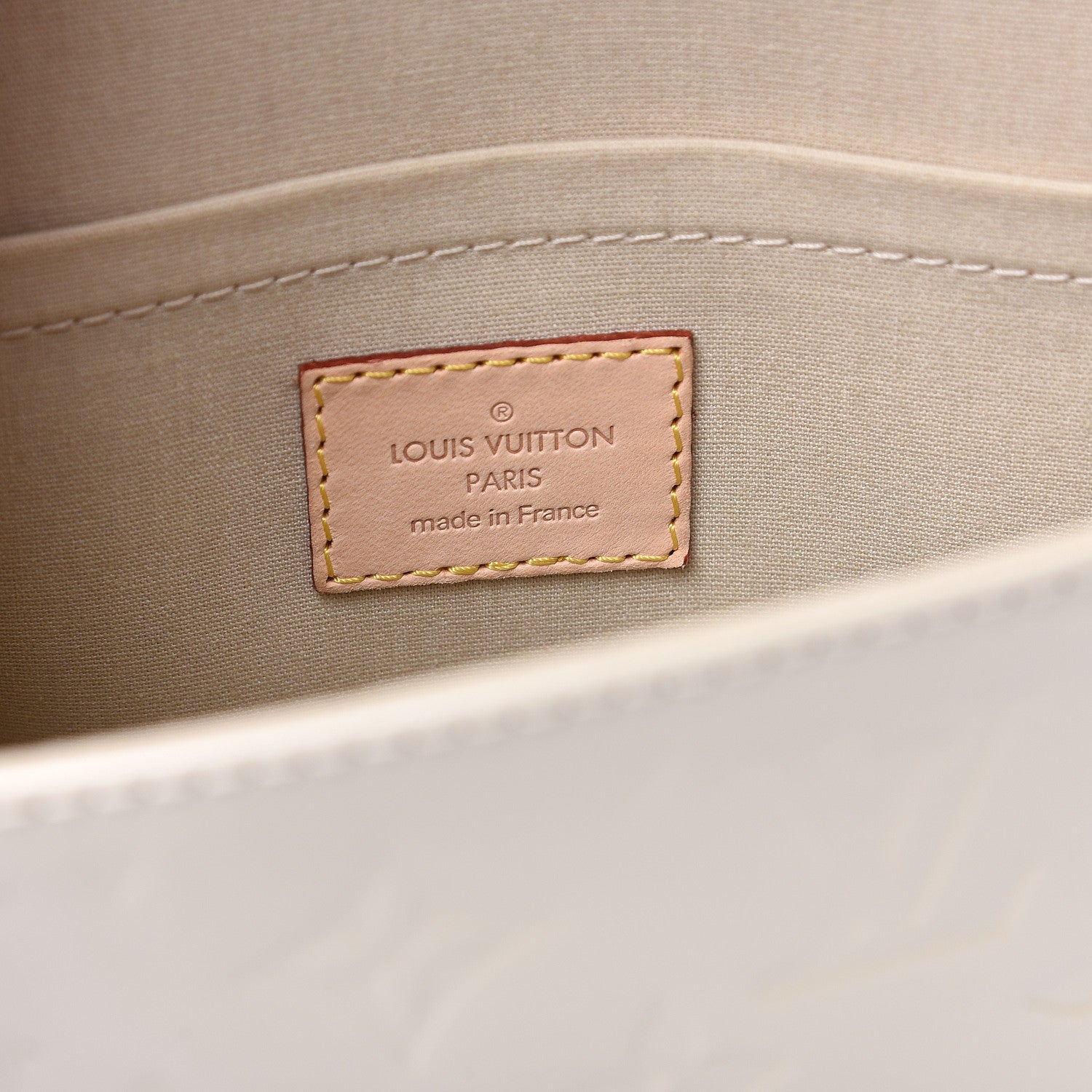 Louis Vuitton Vernis Bellflower PM Perle 5 of 8