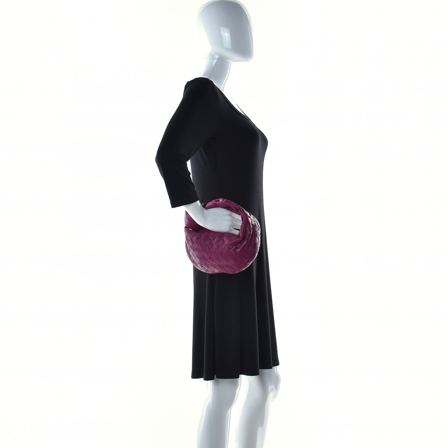 Bottega Veneta Nappa Intrecciato Mini Jodie Cinnabar 2 of 8