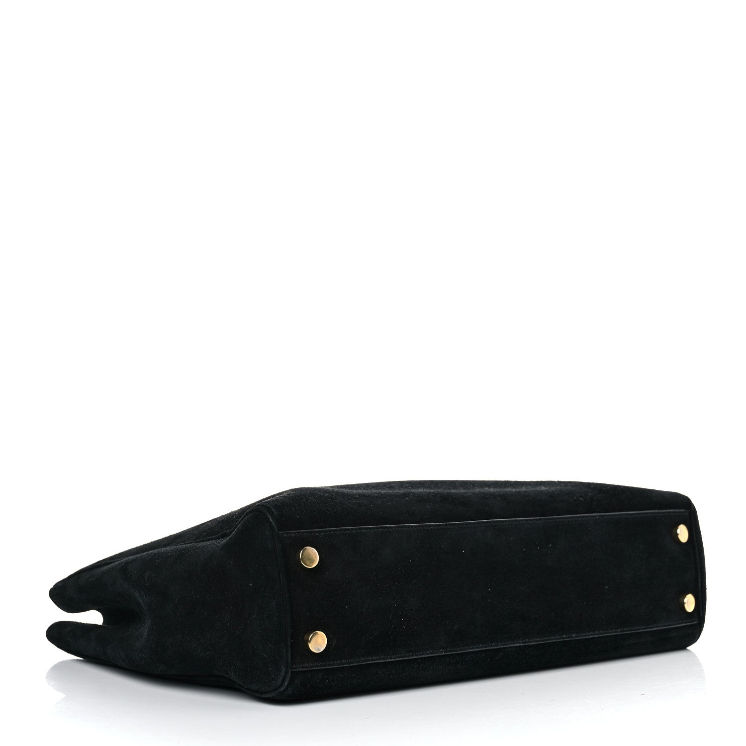 Saint Laurent Suede Monogram Cassandre Shopper Black 3 of 30