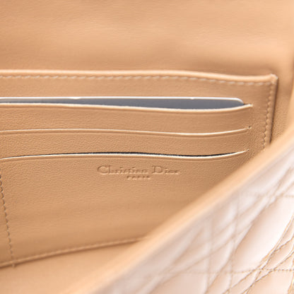 Christian Dior Patent Cannage New Lock Pouch Beige 8 of 10