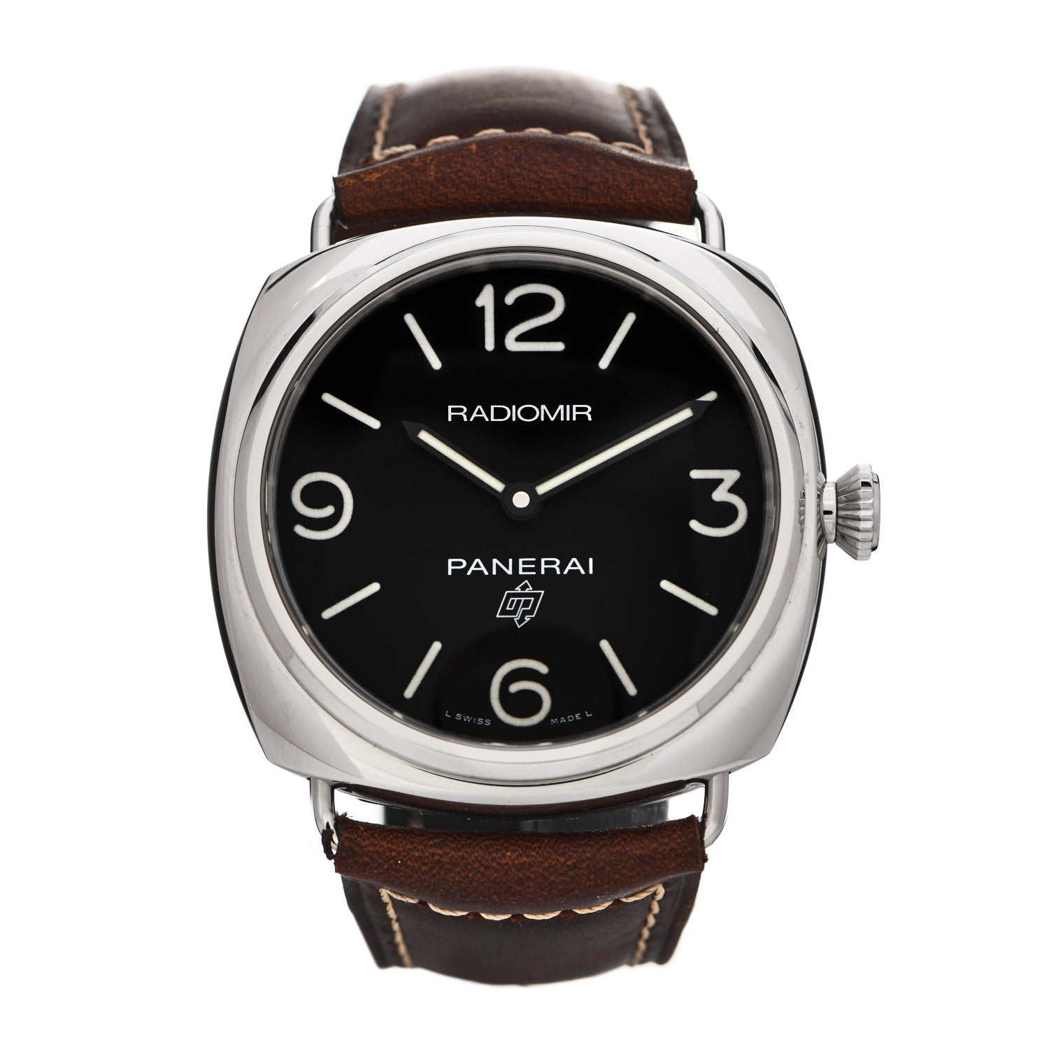 Panerai Stainless Steel Calfskin 45mm Radiomir Manual Winding Watch Black PAM00753 1 of 5
