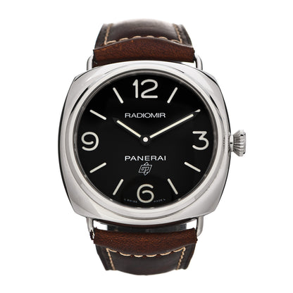 Panerai Stainless Steel Calfskin 45mm Radiomir Manual Winding Watch Black PAM00753 1 of 5