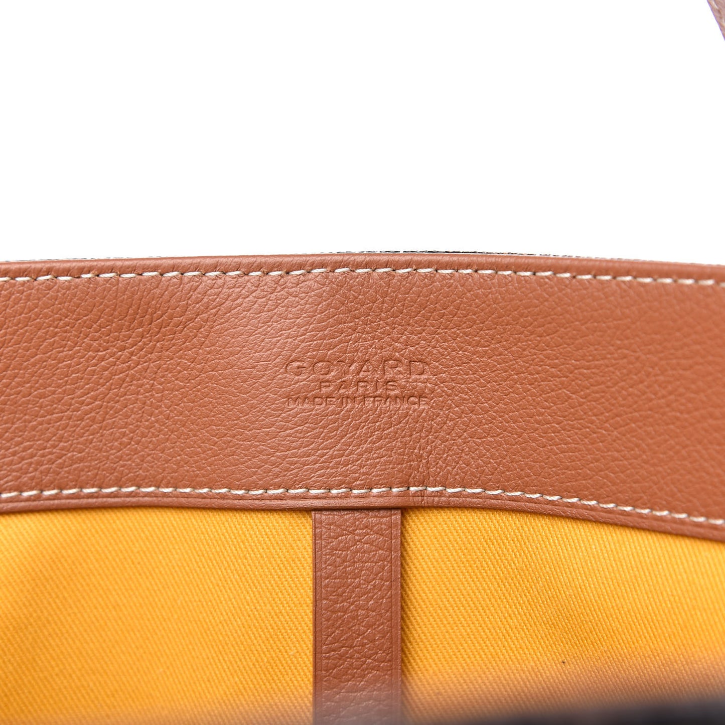 Goyardine Voltaire III Tote Black Gold