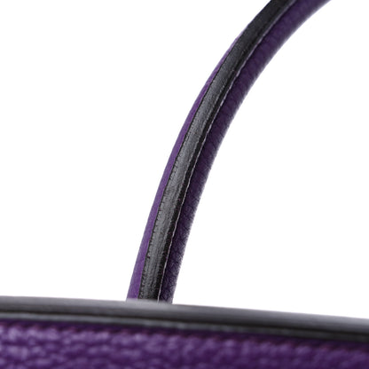 Hermes Togo Birkin 35 Ultraviolet 13 of 14