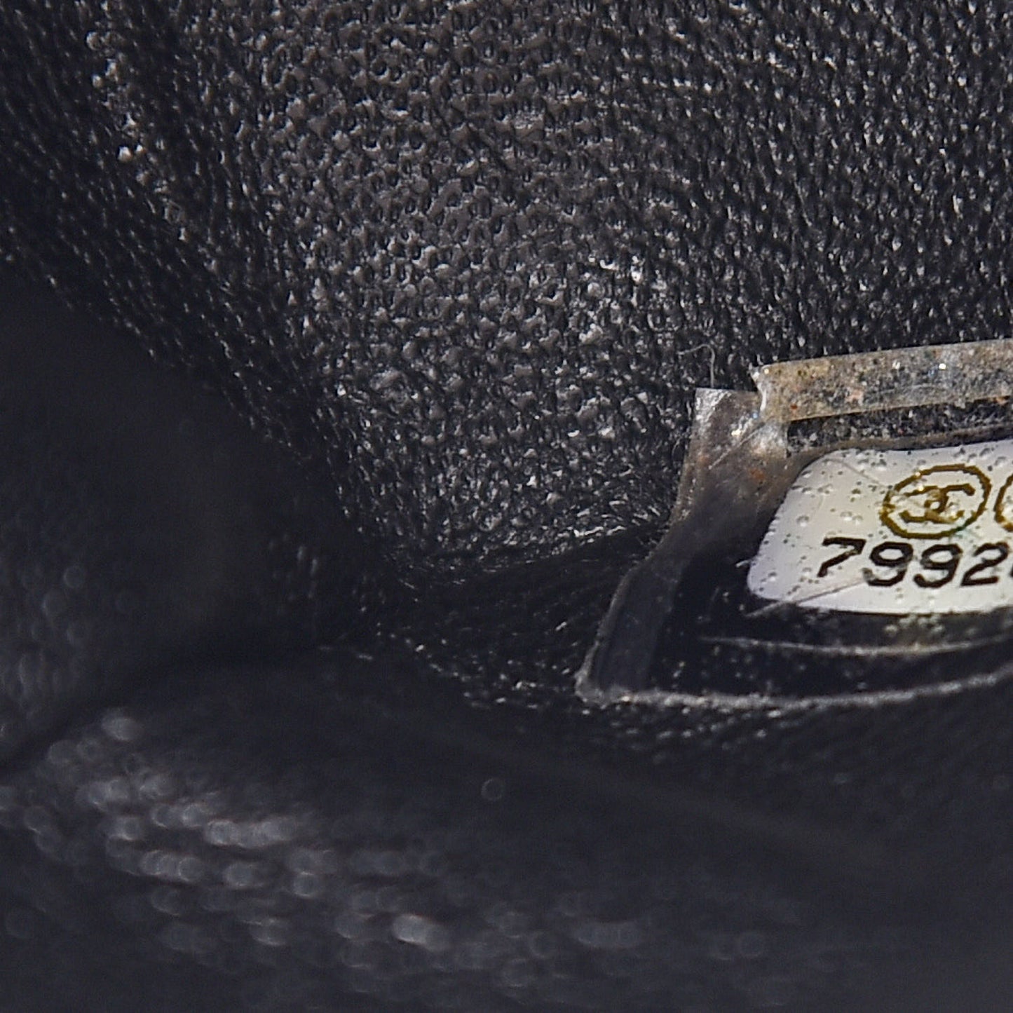 Caviar Quilted Mini Square Flap Black