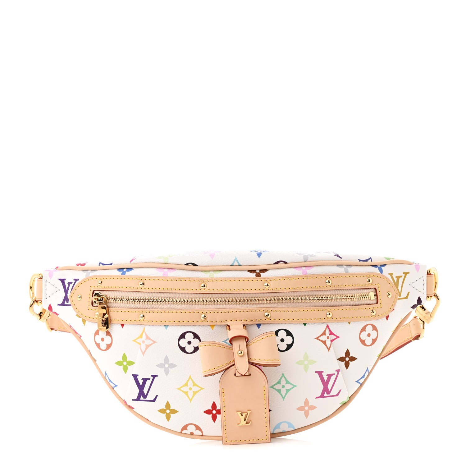 Louis Vuitton LV X TM Monogram Multicolor High Rise Bumbag White 1 of 10