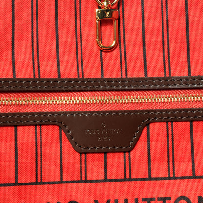 Louis Vuitton Damier Ebene Neverfull MM 6 of 9