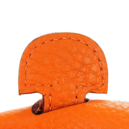 Hermes Taurillon Clemence Evelyne III PM Orange 7 of 7