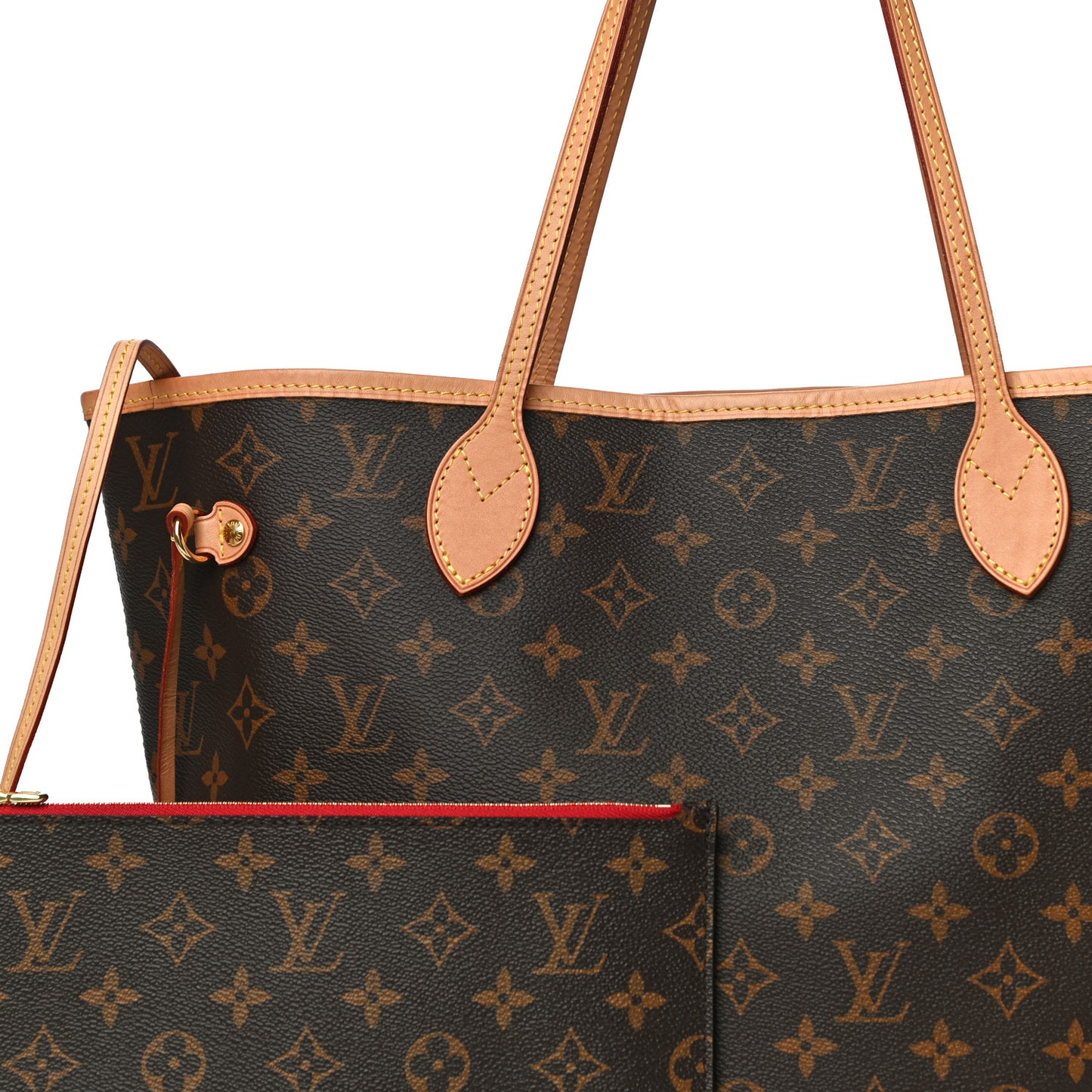 Monogram Neo Neverfull MM Cherry