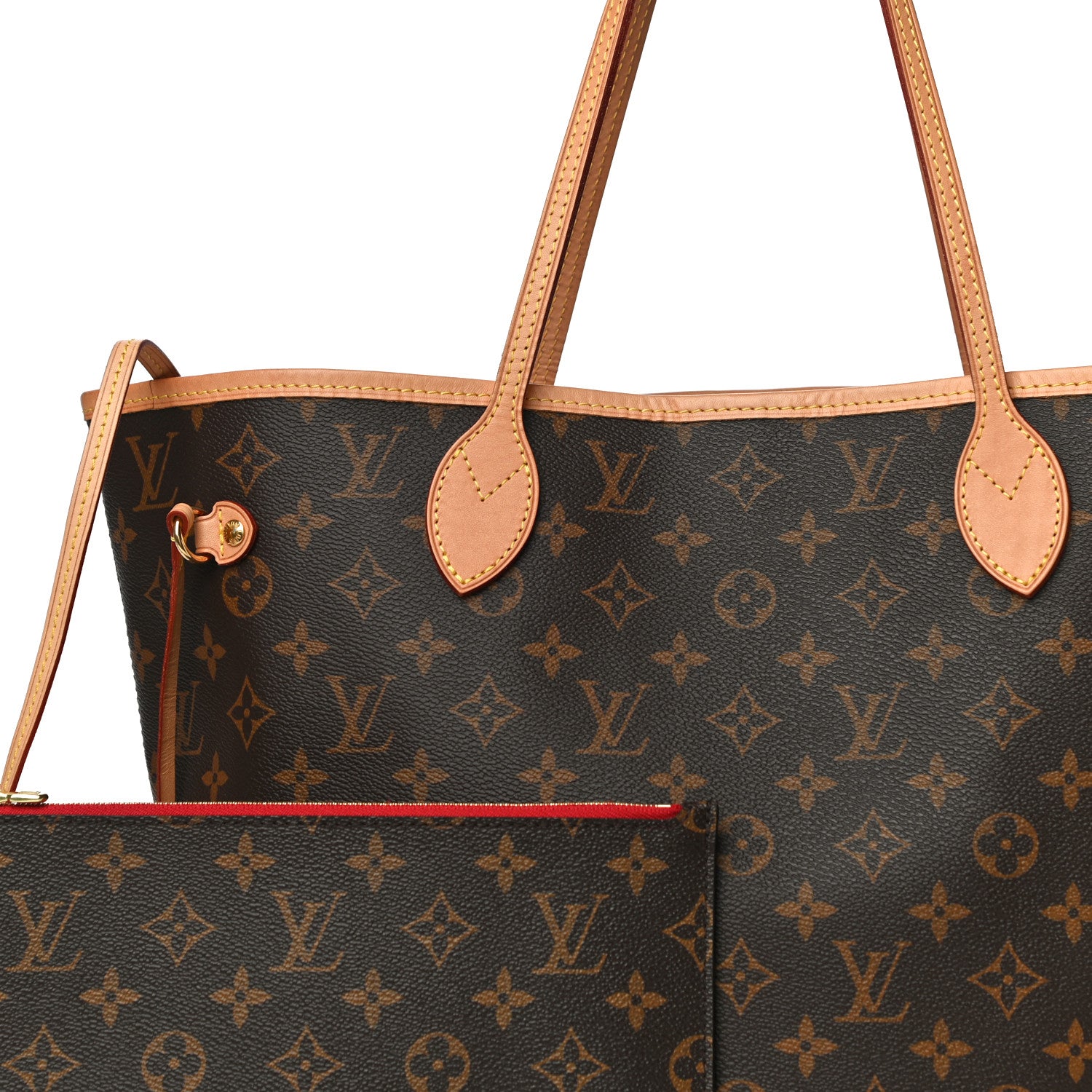 Louis Vuitton Monogram Neo Neverfull MM Cherry 7 of 9
