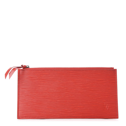 Louis Vuitton Epi Felicie Chain Wallet Zippered Insert Coquelicot 1 of 6