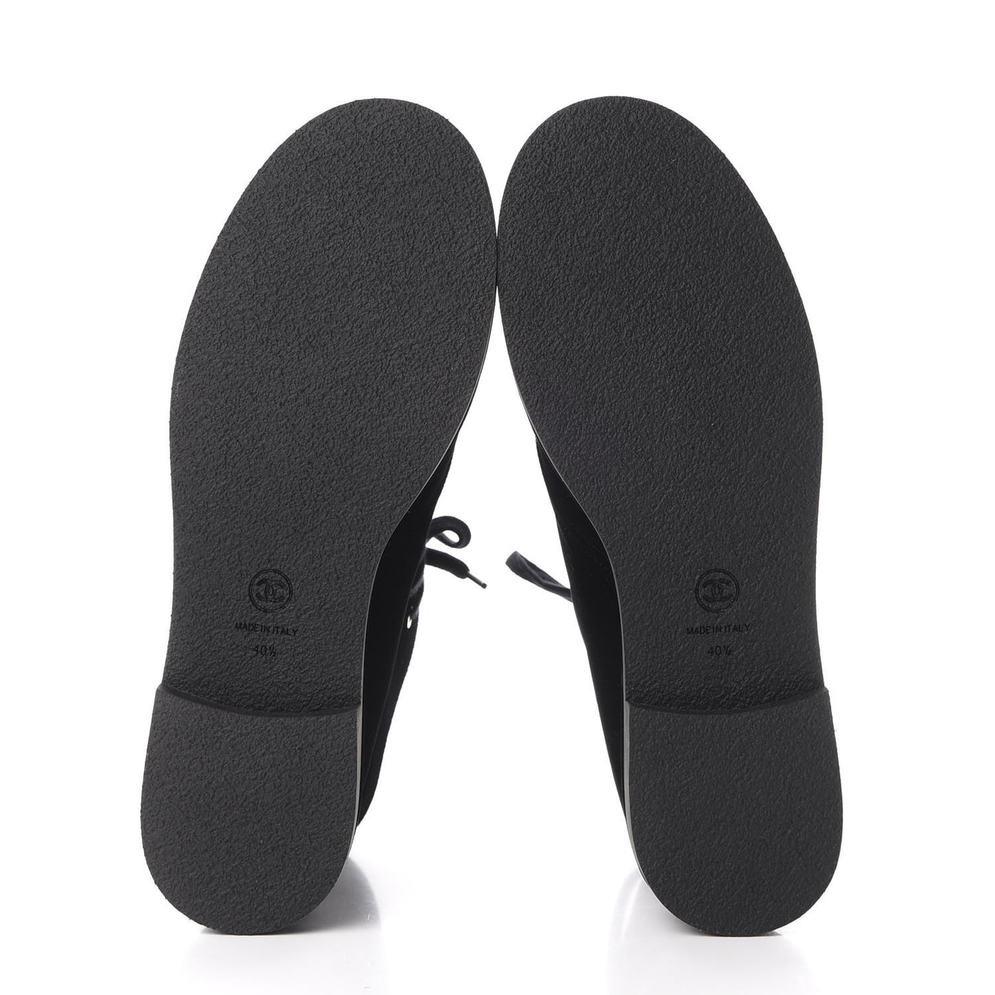 Velvet CC Lace Up Boots 40.5 Black