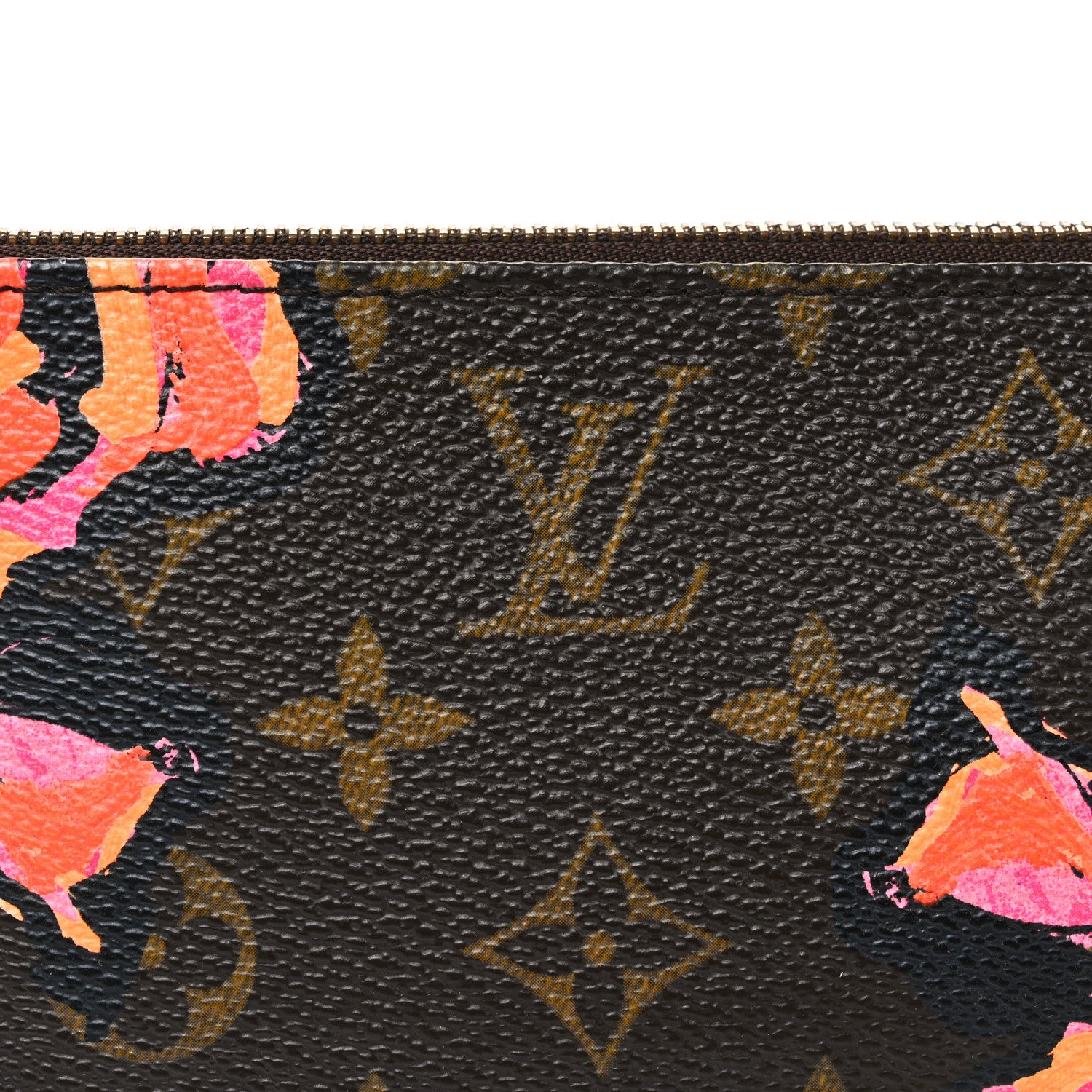 Louis Vuitton Monogram Roses Pochette Accessories 8 of 10