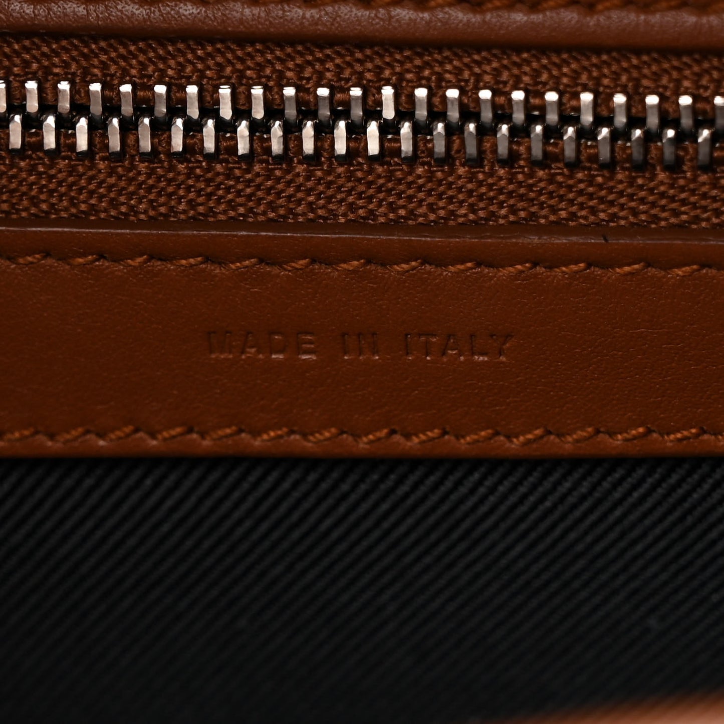 Smooth Calfskin Mini PS11 Classic Shoulder Bag Saddle