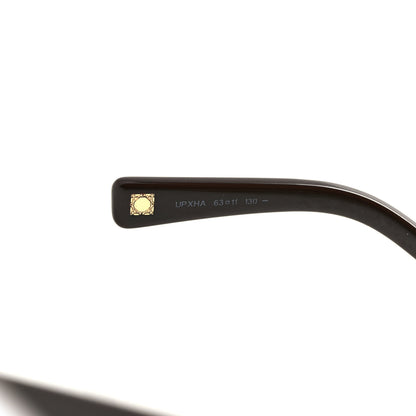 Christian Dior Metal Chicago 2 Aviator Sunglasses Black Gold 8 of 10