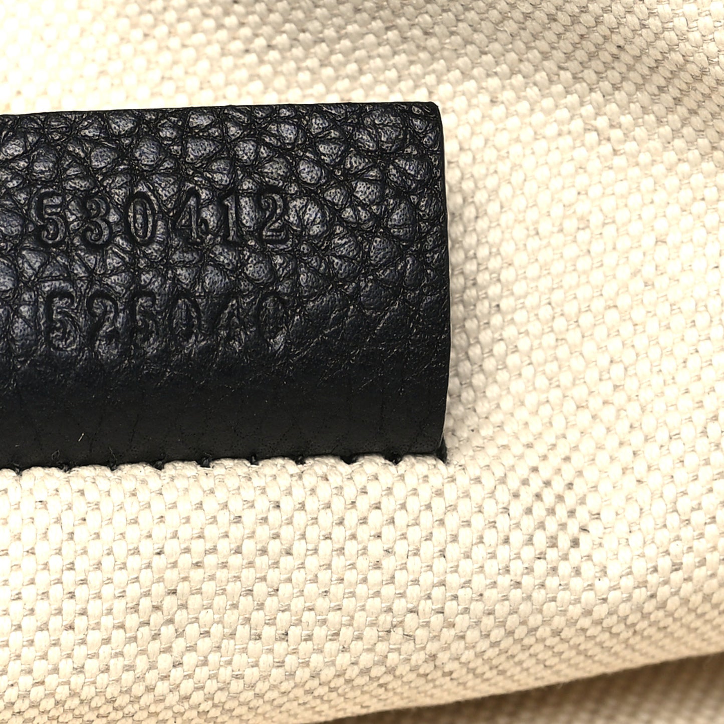 Grained Calfskin Logo Belt Bag Black