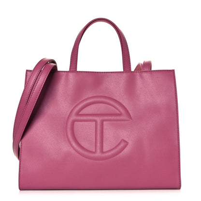Telfar Vegan Leather Medium Shopping Bag Corned Beef 1 of 13