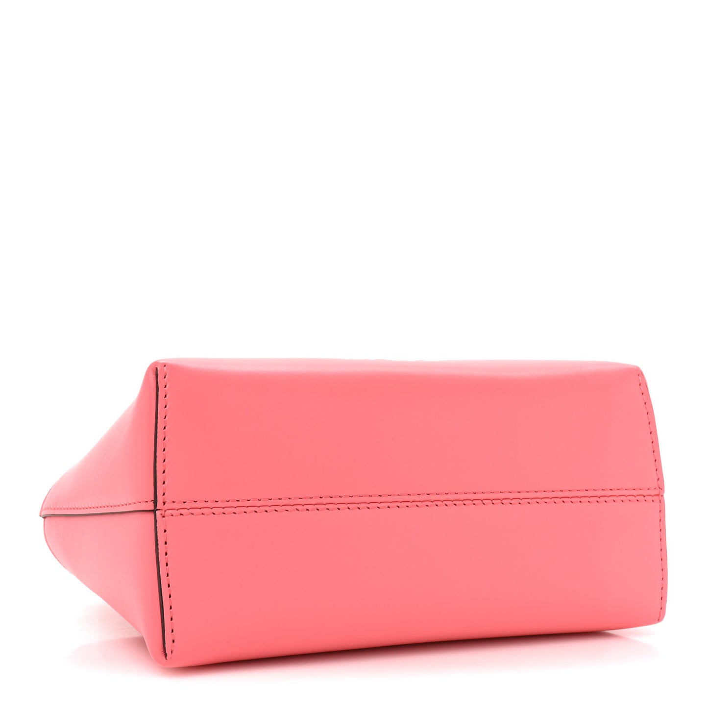 Vitello King Plexiglass Logo Embossed Mini By The Way Top Handle Boston Bag Pink Dalia