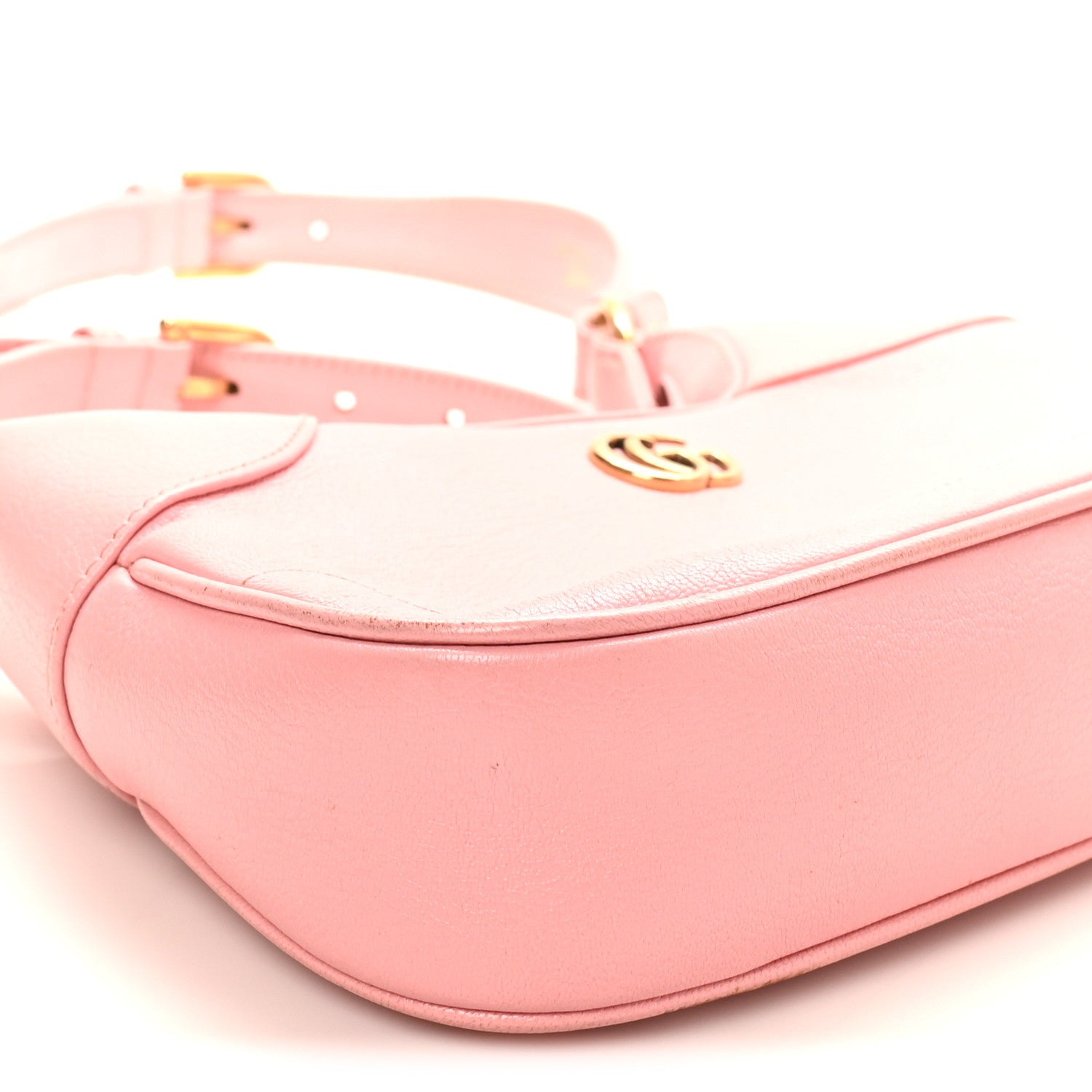 Gucci Goatskin Small Aphrodite Shoulder Bag Wild Rose 9 of 11