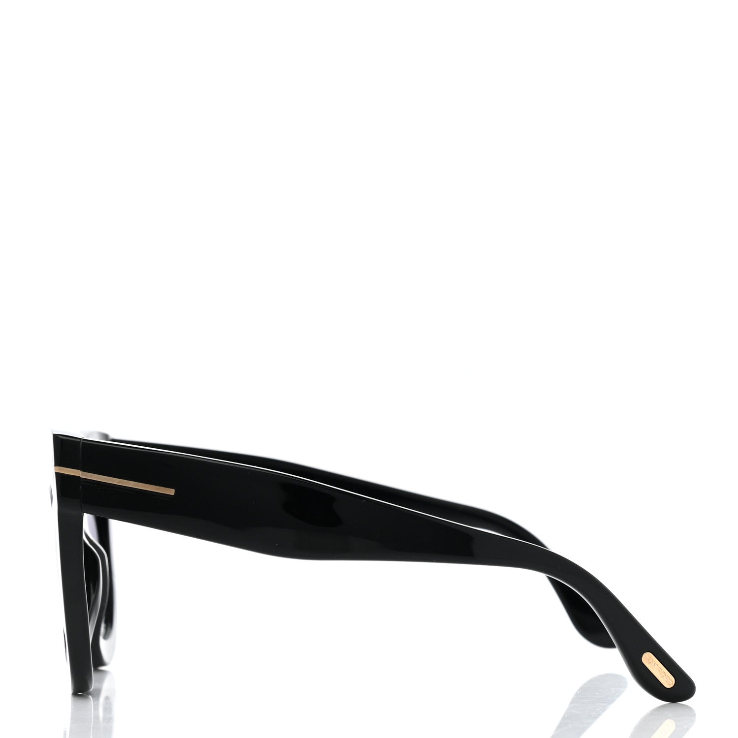 Tom Ford Karina Cat Eye Sunglasses TF612 Black 3 of 7