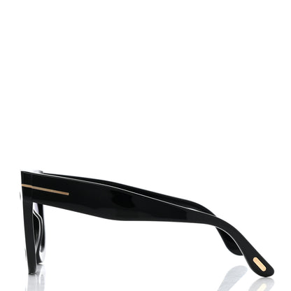 Tom Ford Karina Cat Eye Sunglasses TF612 Black 3 of 7