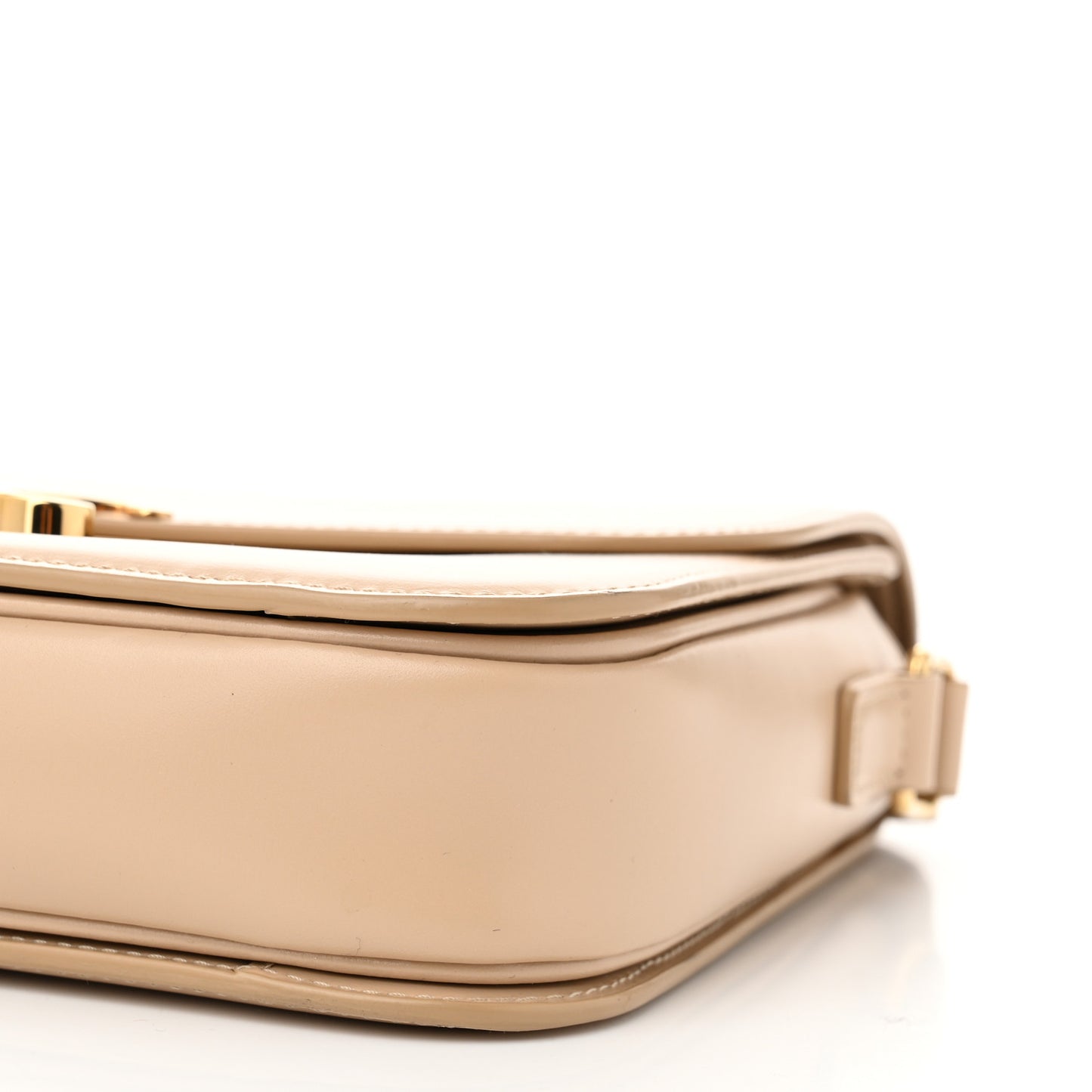 Shiny Calfskin Medium Triomphe Nude