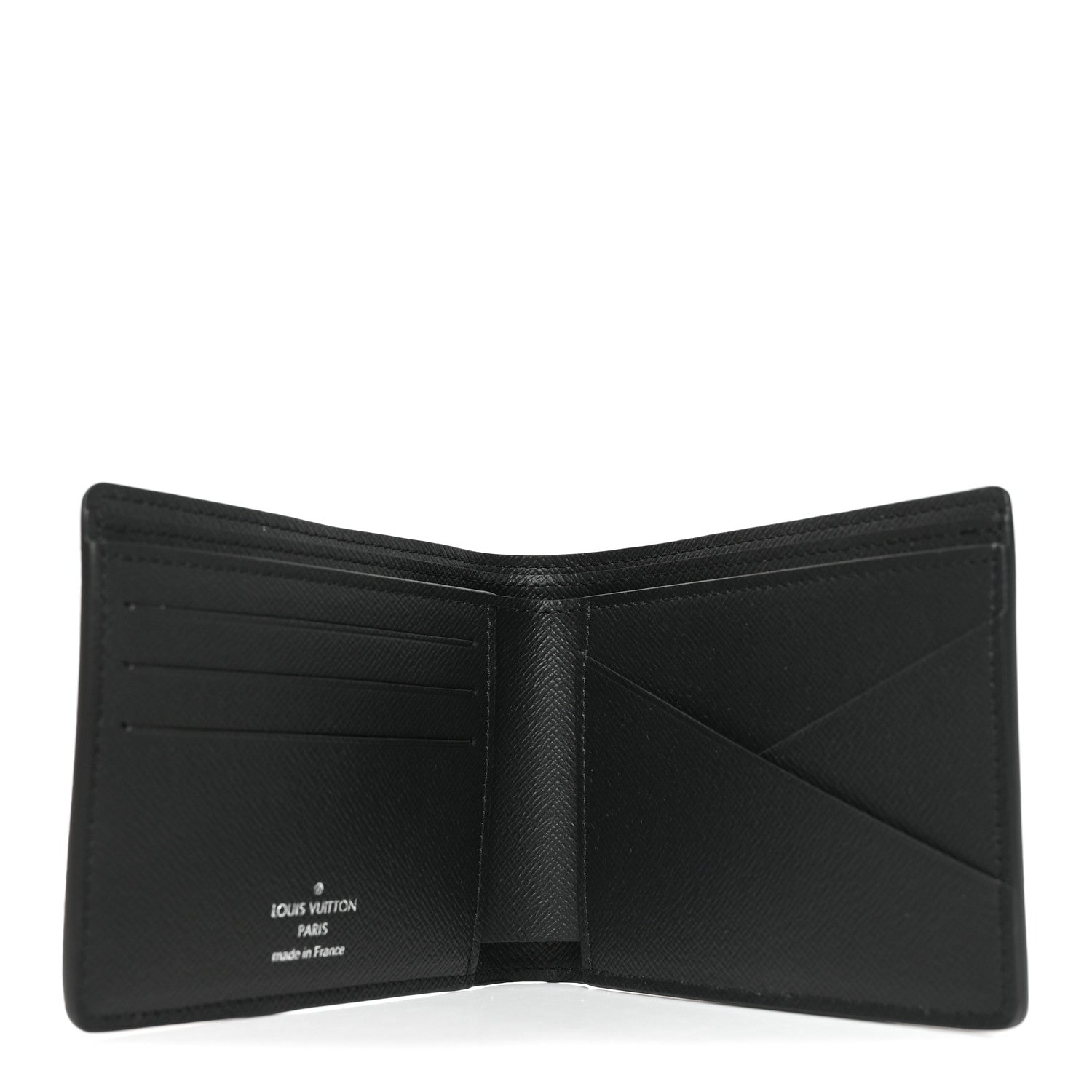 Louis Vuitton Taiga Multiple Wallet Black 5 of 7