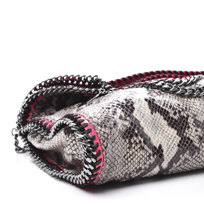 Stella McCartney Eco Python Falabella Fold Over Tote Chalk Pink 6 of 8