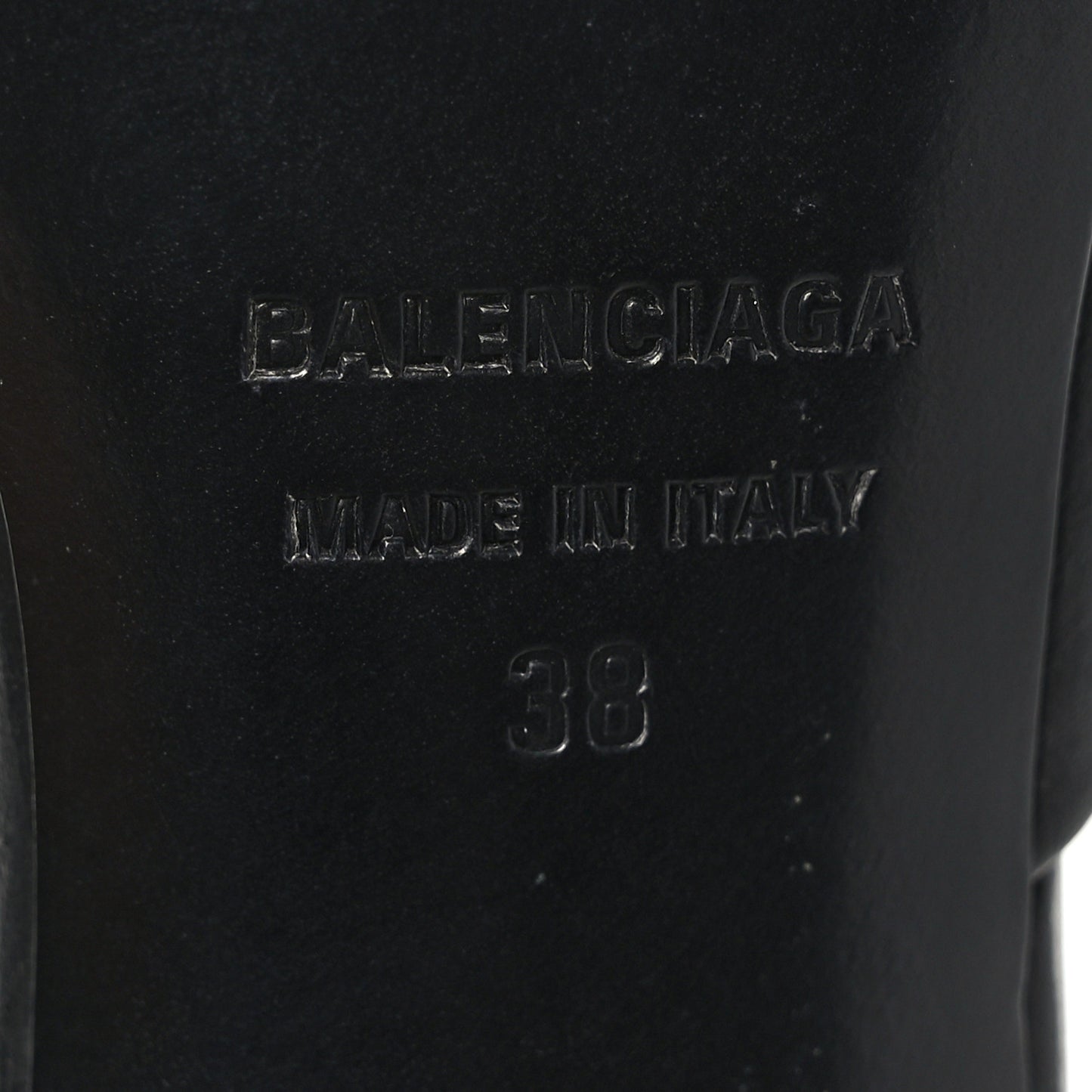 Soft Calfskin Lady 50mm Mule 38 Black